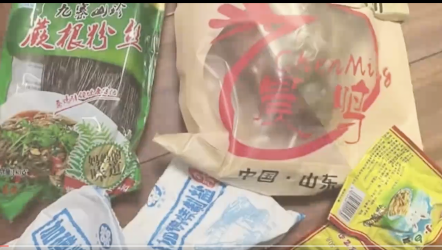 上海疫情不退 許多市民收到過期偽劣食品