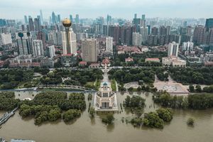 組圖：長江水位超過警戒 中國南部多處洪災