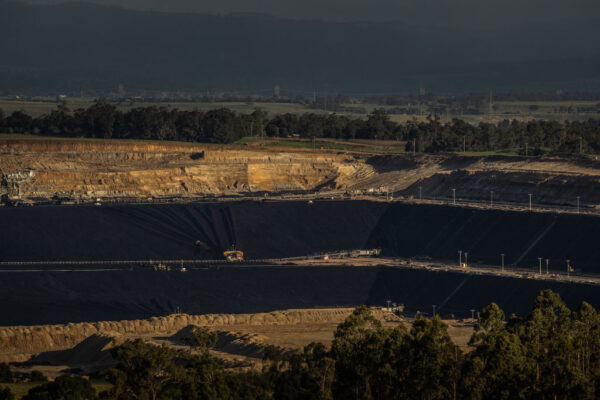 2022年8月16日，澳洲亞洛恩電站的露天褐煤礦概貌。（Asanka Ratnayake/Getty Images）