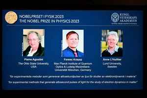 2023諾貝爾獎｜美、德及瑞典3科學家獲物理學獎