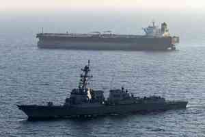 美驅逐艦再次攔截油輪 伊朗儲油空間將耗盡