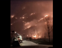 中國新年期間 五台山等多地起火