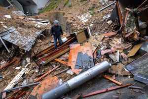 致命風暴席捲美國加州 洪災泥石流摧毀房屋（多圖）