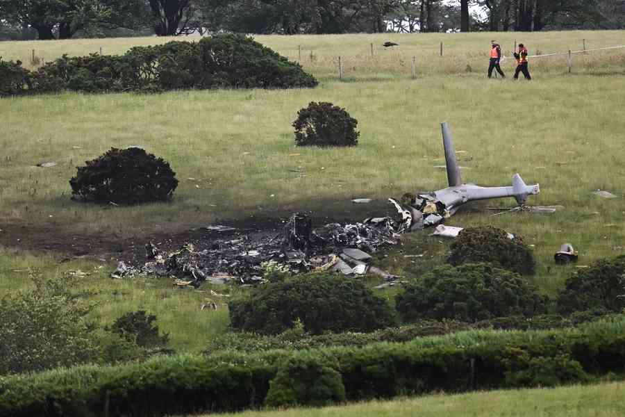 英海軍直升機訓練中失事 3名機組人員殉職