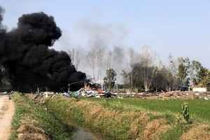 泰國一煙花廠爆炸 黑煙滾滾 至少20死