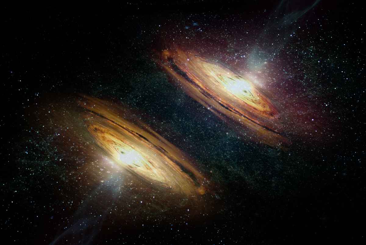 一些科學家認為在大爆炸之前還存在著一個時間倒流的對稱宇宙。（Shutterstock）