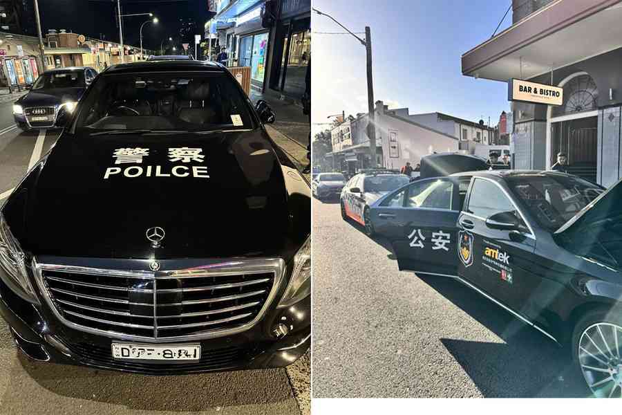 車上印中國警察標誌 悉尼男子被控多罪