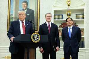 特朗普：若未達互降關稅協議 中國經濟會崩潰