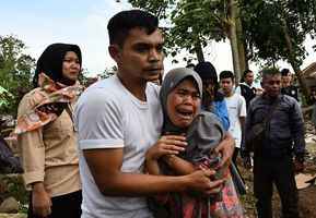 印尼地震造成至少268人死亡 多是在校兒童