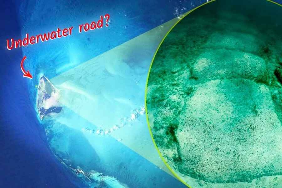 水下發現一萬多年前「修建之路」 古人所為？