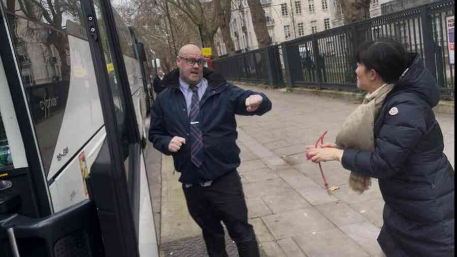 法輪功學員在英國遇襲 倫敦警方立案調查