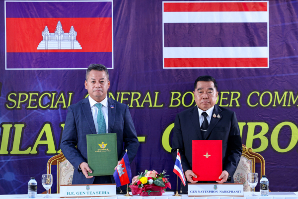 泰柬邊境衝突降溫 雙方同意72小時停火