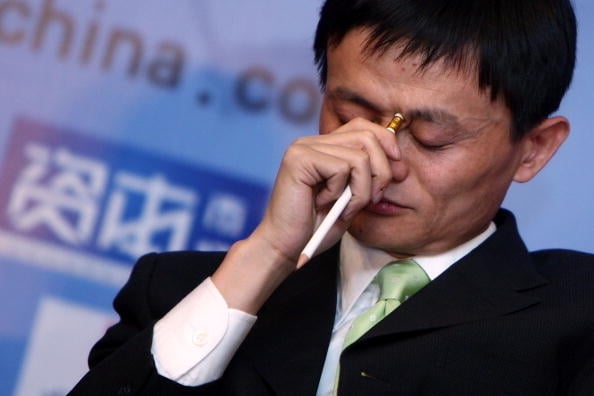 螞蟻集團突然被上海證券交易所宣佈暫停上市後，中共當局日前再次不點名地警告馬雲。圖為馬雲資料圖。（Getty Image）