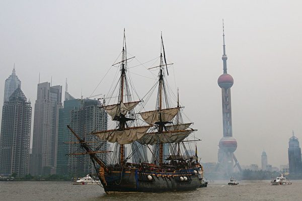 圖為上海港口資料圖。（ China Photos/Getty Images）