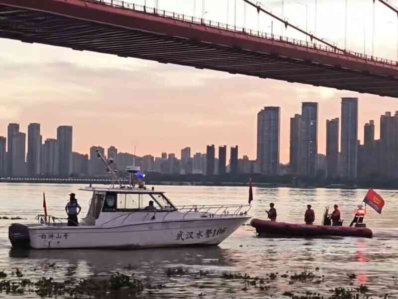 武漢一天兩人跳橋 網民：橋上開始有人站崗了