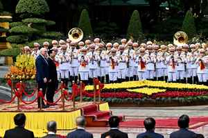擬擺脫對華依賴 德總統訪越南尋求商業合作