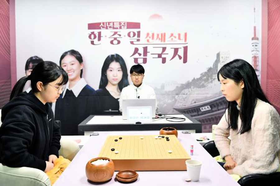 三國天才少女圍棋爭霸賽：吳依銘逆轉勝仲邑堇