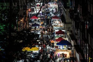 【一線採訪】鄭州夜市漲租 地攤難救經濟