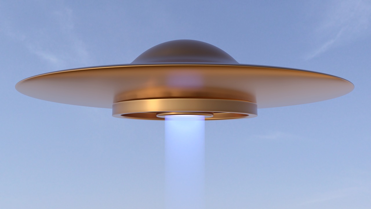 UFO示意圖。（Pixabay）