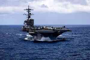布殊號逼近伊朗 美三航母艦隊極限施壓伊朗