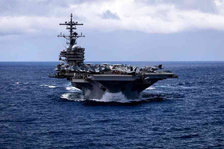 布殊號逼近伊朗 美三航母艦隊極限施壓伊朗