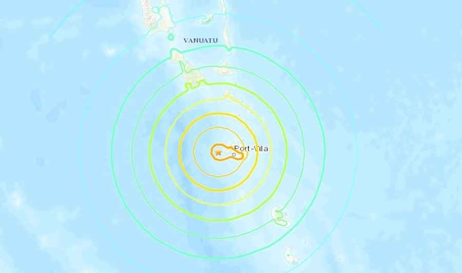 瓦努阿圖發生7.4級強震 引發海嘯 美使館受損