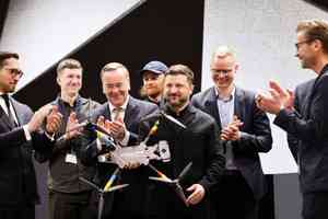 澤連斯基：烏克蘭將助美擊退伊朗無人機