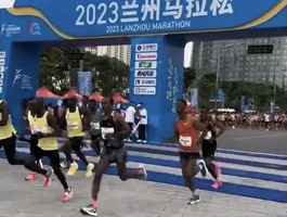 蘭州馬拉松賽邀請非洲選手優先起跑 引爭議