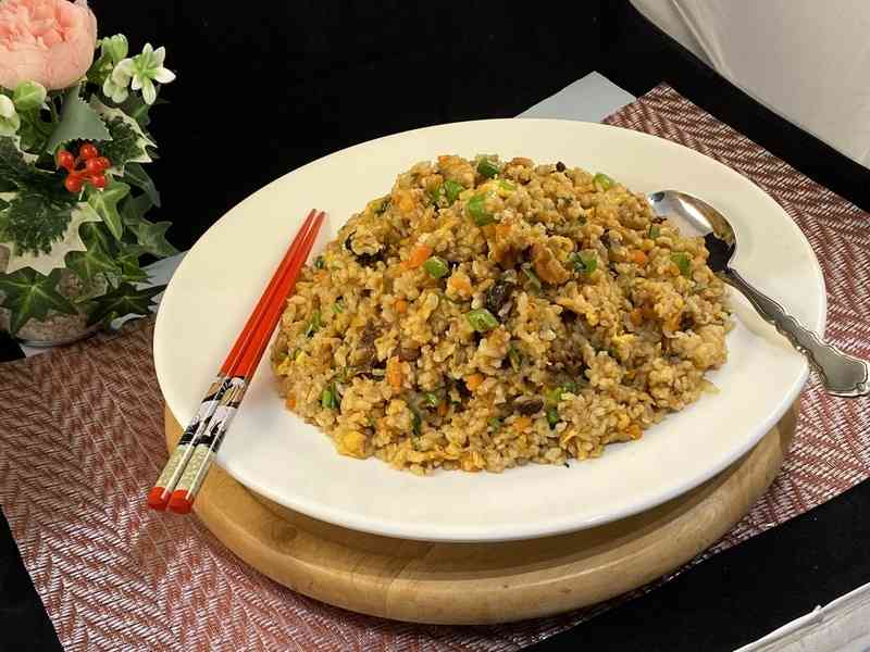 【梁廚美食】蒲燒鯛魚蔬菜「炒飯」～創意家常菜！