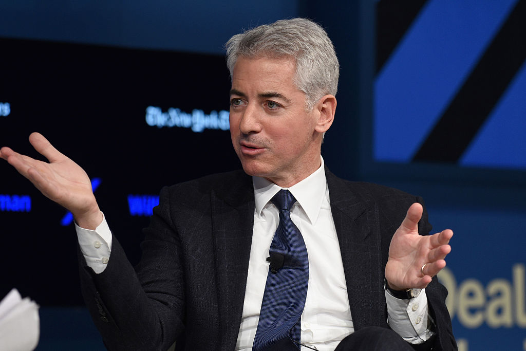 美國對沖基金潘興廣場資本管理公司(Pershing Square Capital Management L.P.)創辦人阿克曼(William Ackman)。(Bedder/Getty Images)