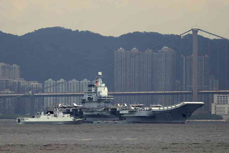 沈舟：中共航母編隊到香港 黨媒泄老底