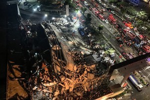 福建泉州隔離點酒店坍塌 11死21失蹤