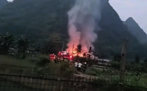 廣西中丹種豬繁育公司突發火災 致5人死亡