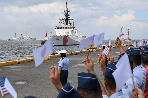 美海岸警衛隊抵韓 聯手日韓應對中共海上威脅