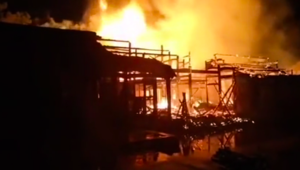 【現場影片】溫州三百多年的司馬第大屋著火