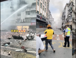 江西玉山居民樓發生爆炸 傷亡不明