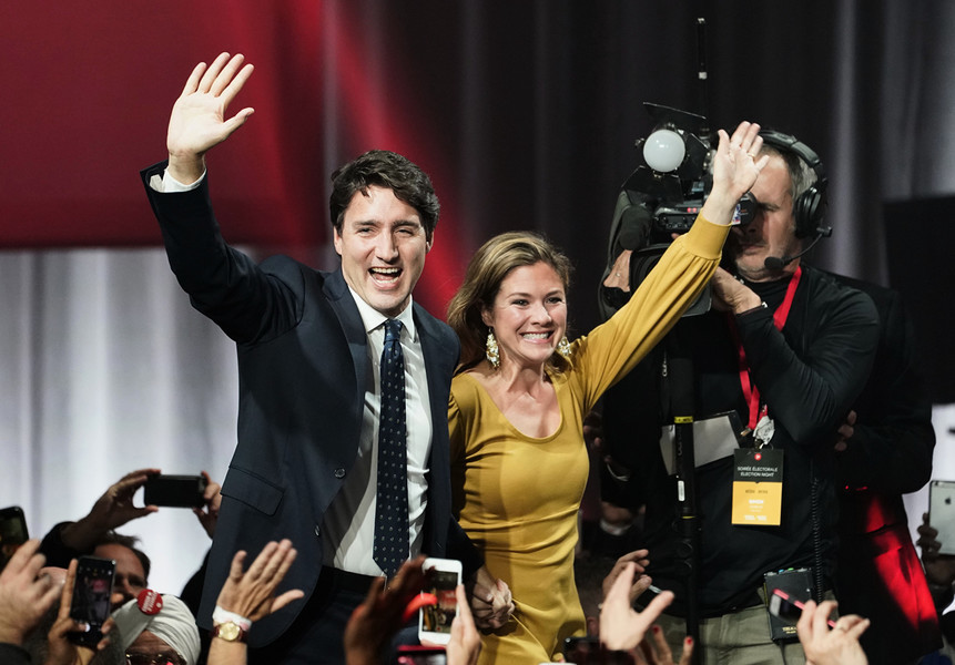 加拿大2019大選 杜魯多將組少數黨政府