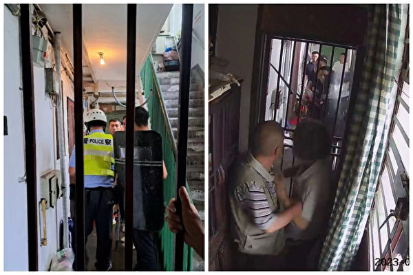 上海居民遭黑社會控制並反鎖屋內 警察不作為