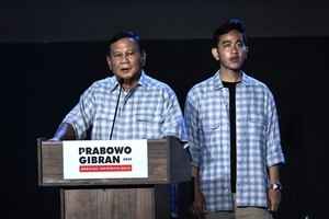 印尼大選快速點票 防長普拉博沃宣布獲勝