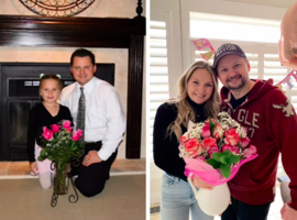 甜密父愛｜Sweet爸爸每年送給女兒和她年齡一樣的「玫瑰」
