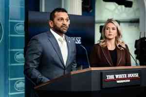 白宮否認特朗普計劃撤換FBI局長帕特爾