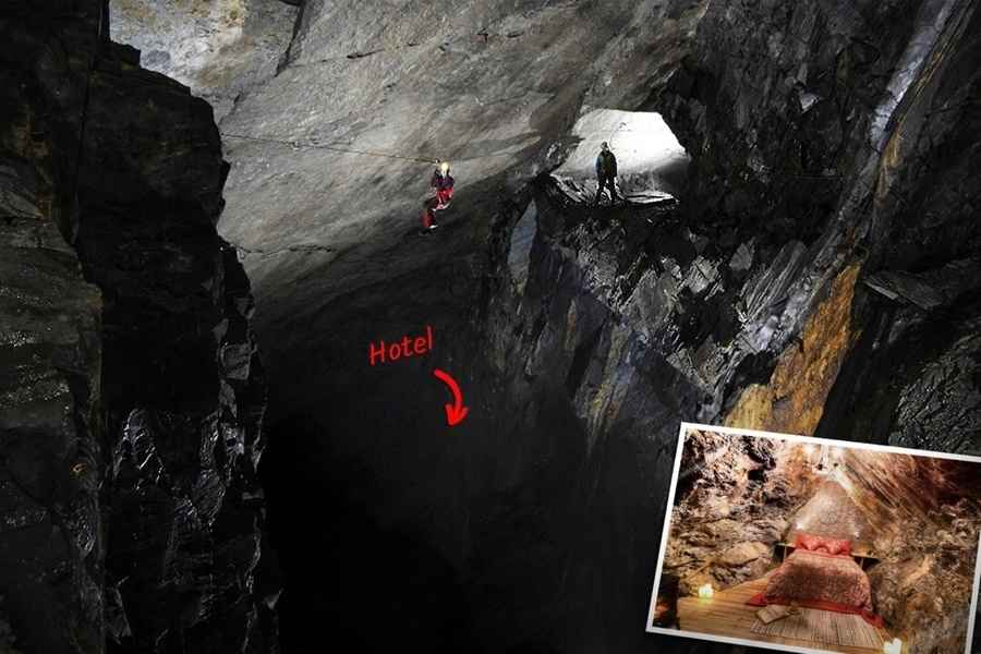 【圖輯】世界最深旅館 位於地下420米舊礦井
