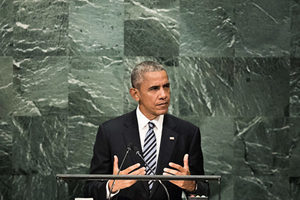 聯合國大會上 奧巴馬最後一次演講說了甚麼