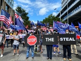 澳洲民眾挺特遊行集會 籲全球堅定反擊中共
