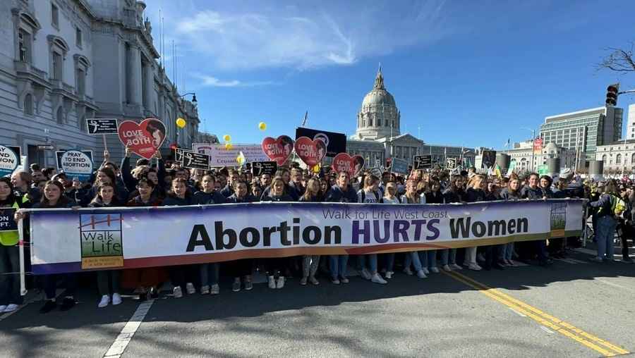 「為生命奔走」三藩市舉行盛大反墮胎遊行