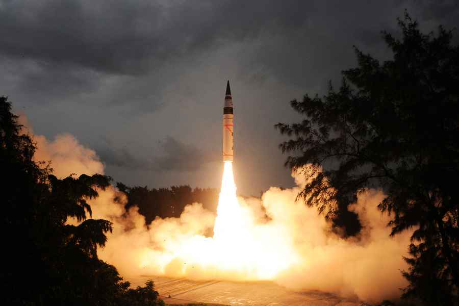 印度首次試飛多彈頭國產導彈 獲得成功