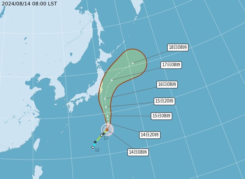 氣象專家：19日起西南季風影響台灣 防致災性降雨