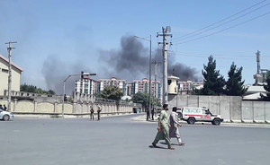 美國駐阿富汗大使館附近發生爆炸