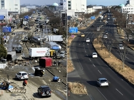 組圖：日本311地震十周年 災區今昔對比