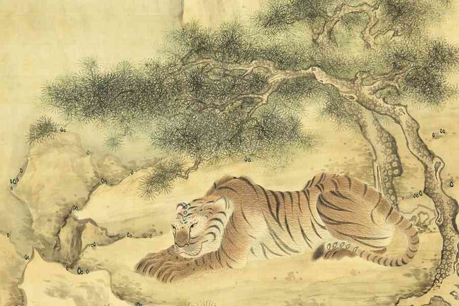 老虎聽經當隨從 全因僧人有法力